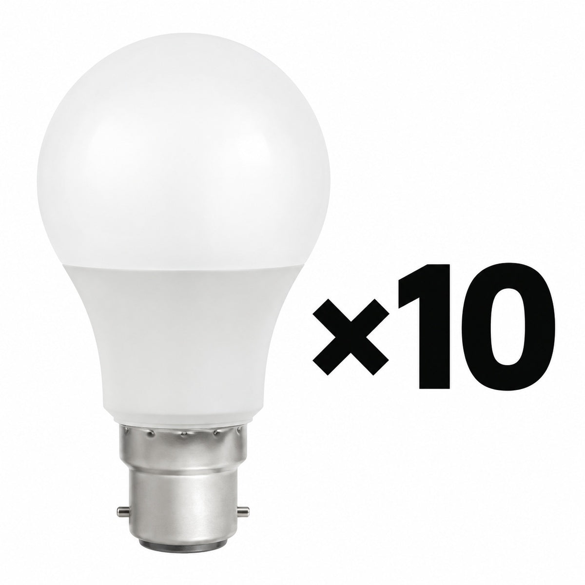Πακέτο 10 λαμπών VITO LED B22 9W — 6400K, κωδικός 1519770